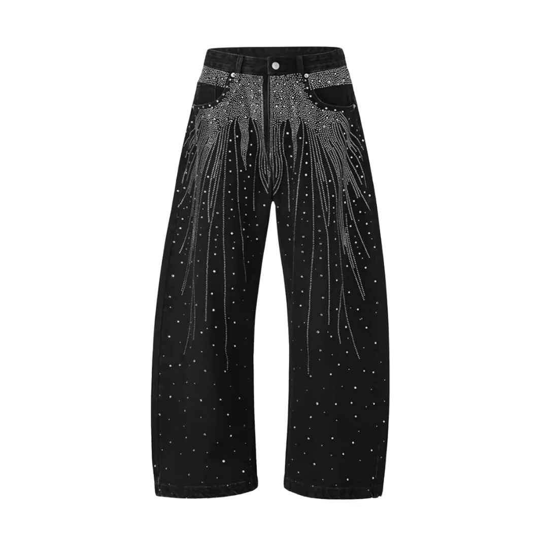 RHINESTONE DENIM