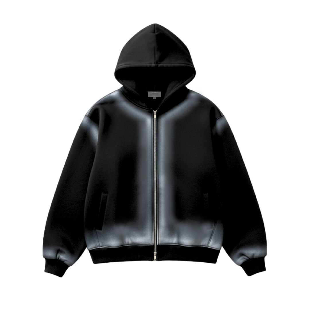SHADOWLINE BLACK ZIP UP