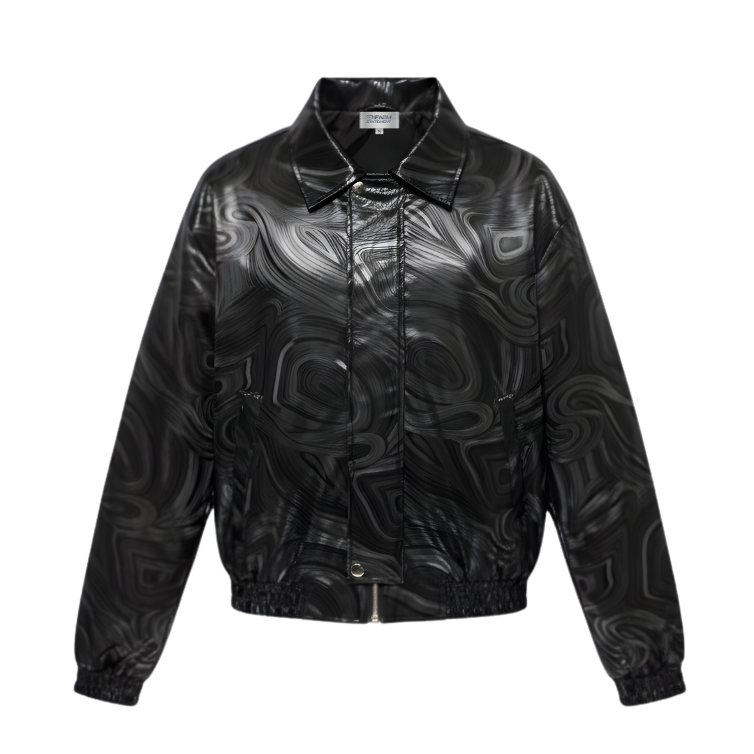 SPIRAL GLOSSY JACKET